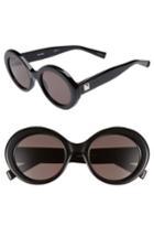 Women's Max Mara Prism Viii 51mm Oval Sunglasses - Black