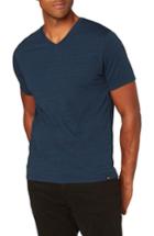 Men's Threads For Thought Heather V-neck - Blue