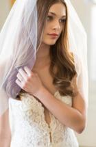 Brides & Hairpins 'christina' Tulle Veil, Size - White
