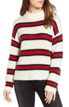 Women's Universal Standard Mixed Media Button Back Top Xs (2-4) - Black