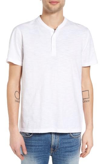 Men's 1901 Slubby Henley - White