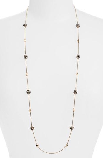 Women's Halogen Fireball Station Necklace