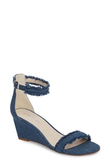 Women's Kenneth Cole New York Davis Sandal M - Blue