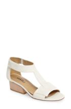 Women's Vaneli Celie T-strap Sandal .5 M - White