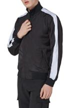 Men's Topman Sport Track Jacket - Black