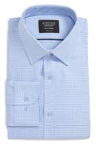 Men's Nordstrom Men's Shop Tech-smart Traditional Fit Stretch Solid Dress Shirt .532/33 - Blue