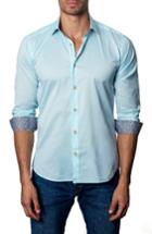 Men's Jared Lang Sport Shirt, Size - Blue