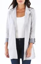Women's Kut From The Kloth Faye Long Jacket - Metallic