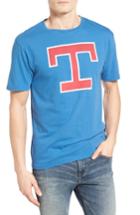 Men's American Needle Brass Tack Texas Rangers T-shirt, Size - Blue