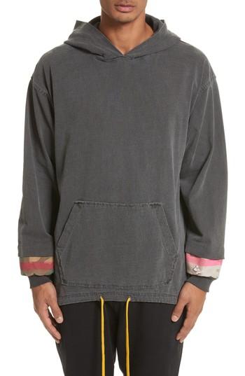 Men's Drifter Army Hoodie - Black
