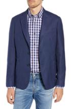 Men's 1901 Extra Trim Fit Wool Soft Coat S - Blue