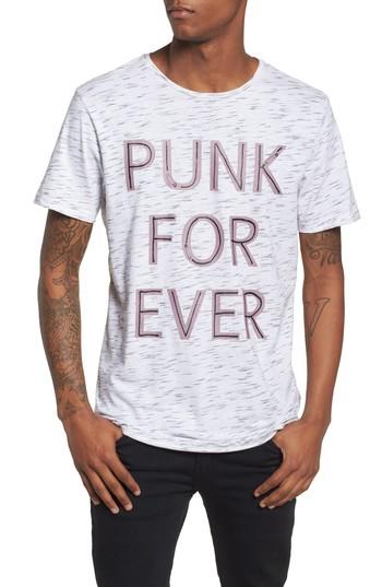 Men's Antony Morato Punk Forever Graphic T-shirt - White