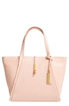 Vince Camuto Reed Small Leather Tote - Orange