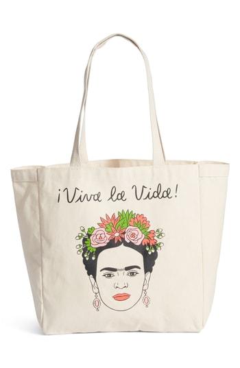 The Found Frida Tote - White