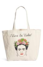 The Found Frida Tote - White