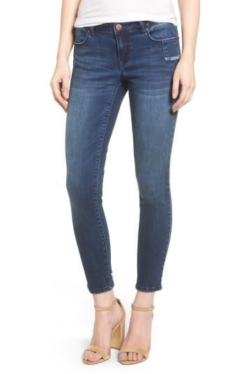 Women's 1822 Denim Ripped Skinny Jeans