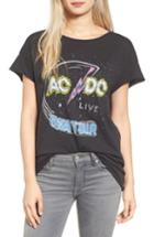 Women's Junk Food Ac/dc Tee - Black