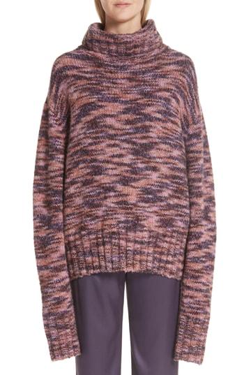 Women's Sies Marjan Parker Wool & Silk Sweater - Brown