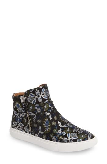 Women's Gentle Souls Carole Zip Sneaker M - Blue