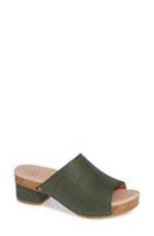 Women's Dansko Maci Mule Sandal .5-6us / 36eu M - Green