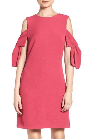 Women's Chelsea28 Cold Shoulder Knit Dress - Pink