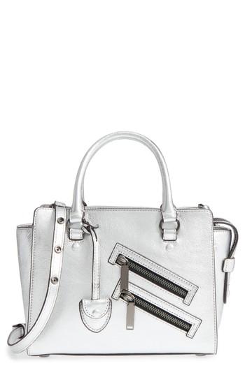 Rebecca Minkoff Small Jamie Leather Satchel - Metallic