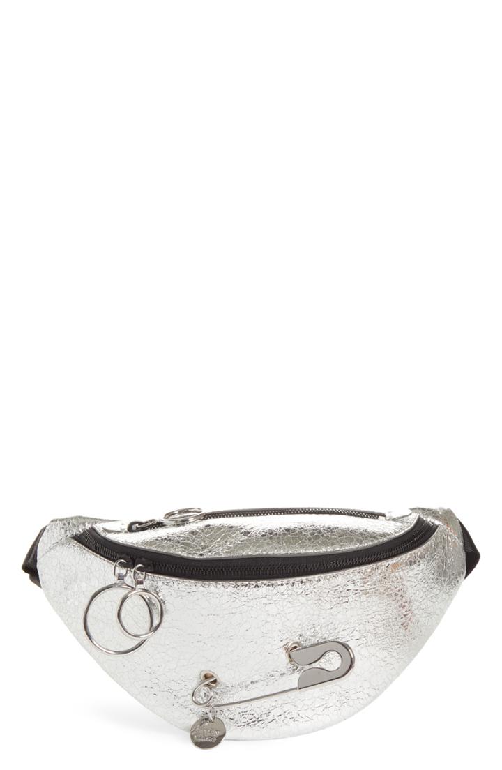 See By Chloe Mindy Metallic Leather Belt Bag - Metallic