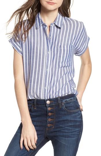 Women's Thread & Supply Benji Stripe Shirt - Blue
