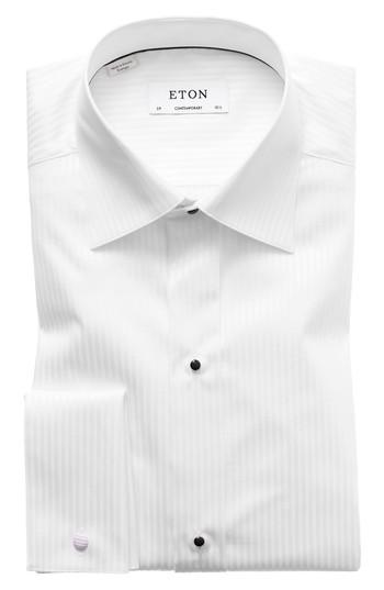 Men's Eton Contemporary Fit Tuxedo Shirt .5 - White