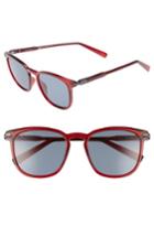 Men's Salvatore Ferragamo Double Gancio 53mm Sunglasses - Bordeaux