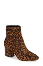 Women's Donald Pliner Geena Genuine Calf Hair Bootie M - Brown