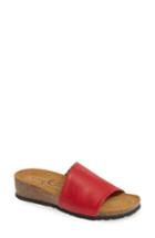 Women's Bos. & Co. Lux Slide Sandal .5-8us / 38eu - Red