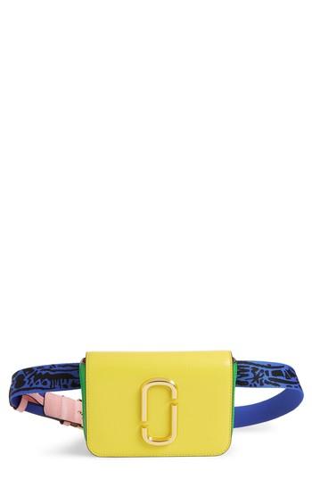 Marc Jacobs Hip Shot Convertible Crossbody Bag - Yellow