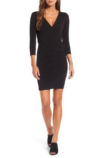 Women's James Perse Tucked Faux Wrap Dress