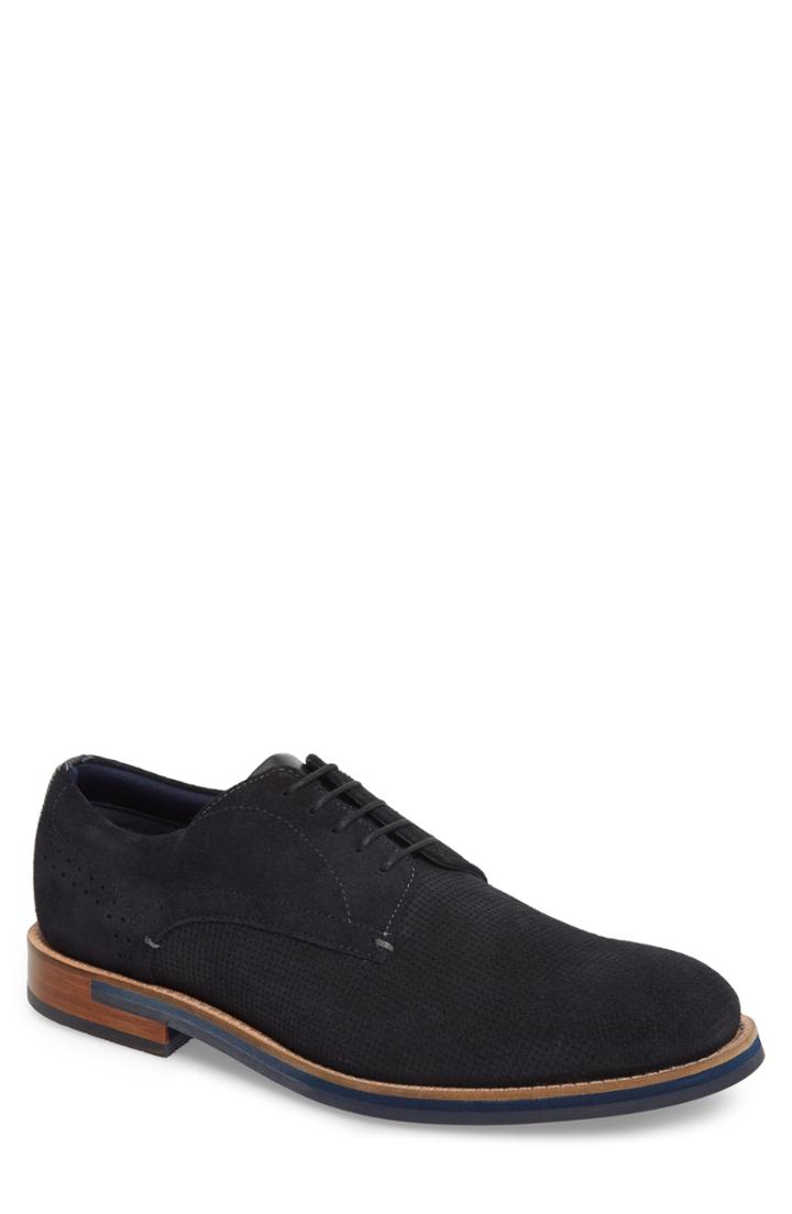 Men's Ted Baker London Lapiin Embossed Plain Toe Derby