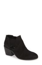 Women's Eileen Fisher Walt Cross Strap Bootie M - Black