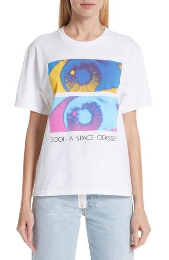Women's Undercover Eye Print Tee - White