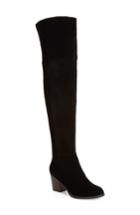 Women's Sole Society Catalina Over The Knee Boot .5 M - Black