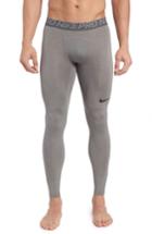 Men's Nike Pro Athletic Tights, Size - Grey