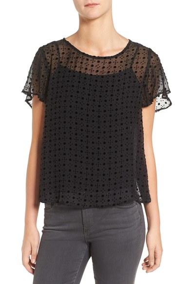 Women's Amour Vert Leah Silk Top