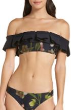 Women's Ted Baker London Kaltora Arboretum Bikini Top - Blue