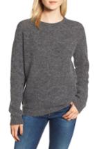 Women's Barbour Olivia Crewneck Sweater Us / 8 Uk - Grey