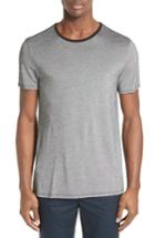 Men's Atm Anthony Thomas Melillo Contrast Crewneck T-shirt - Grey