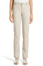 Women's Lafayette 148 New York Waxed Denim Slim Leg Jeans - Red