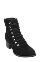 Women's Earth Doral Lace-up Boot M - Black