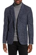 Men's Zachary Prell Randolph Houndstooth Knit Sport Coat - Blue