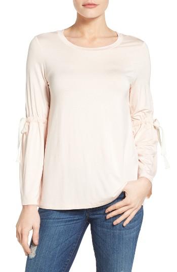 Women's Pleione Ribbon Tie Bell Sleeve Top