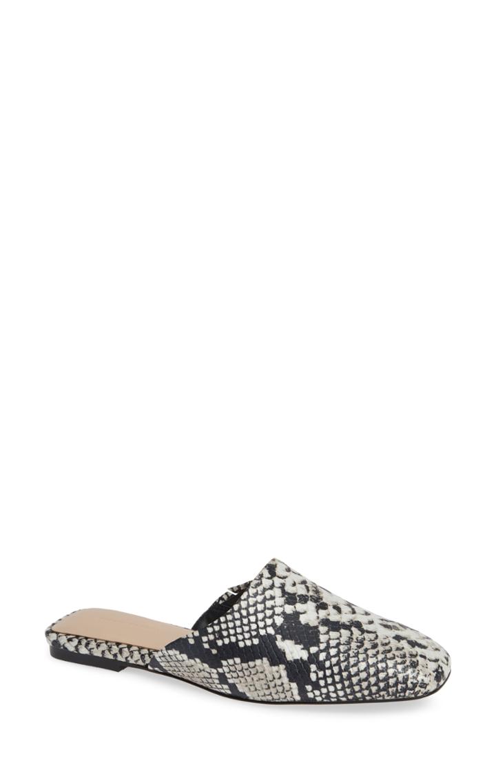 Women's Something Navy Bowery Mule M - Black