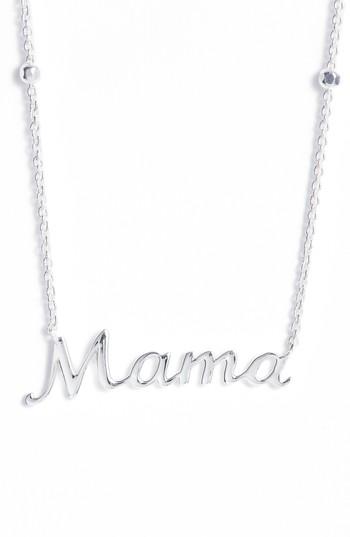 Women's Argento Vivo Mama Pendant Necklace