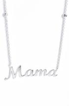 Women's Argento Vivo Mama Pendant Necklace